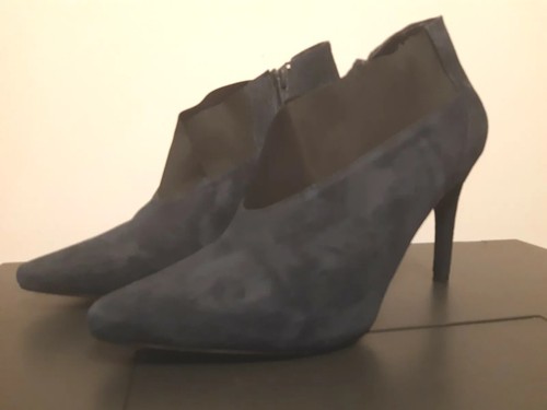 Navy autograph stilleto boots - autograph,