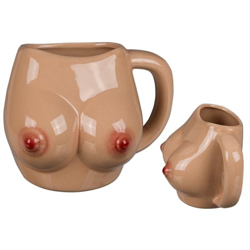 Novelty boob ceramic - boob, mug