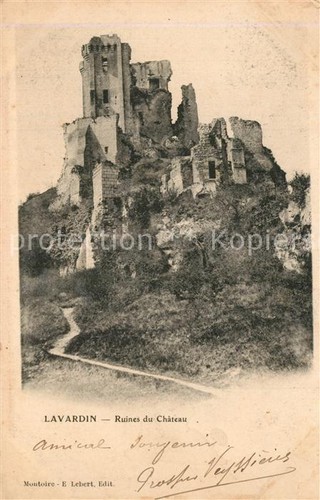 Lavardin loir cher ruines - lavardin,