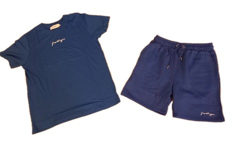 Just hype mens blue scribble - ,
