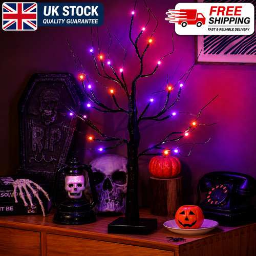 1pc led halloween birch - 24,