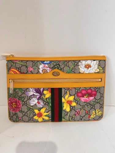 Gucci ophidia flora clutch - gucci,
