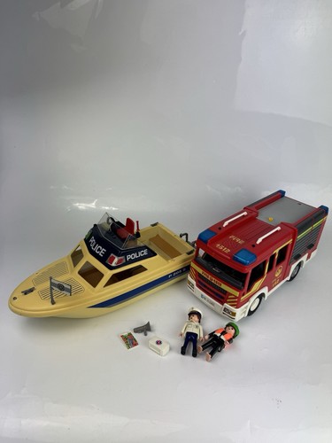 Playmobil fire engine police - fire,