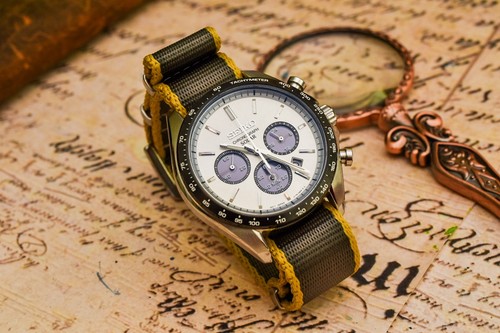 Seiko sbpy165 solar - solar, panda