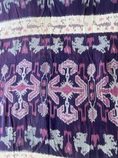 1970s Vintage Purple Throw for