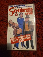 Sinderella Live VHS Tape Jim