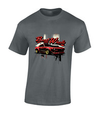 BEAST ON WHEELS MENS T SHIRT MUSCLE CAR GARAGE CLASSIC CAR FAN GIFT IDEA TOP