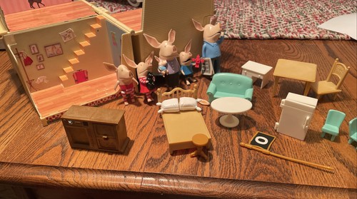 Peppa pig foldable house with - pig,