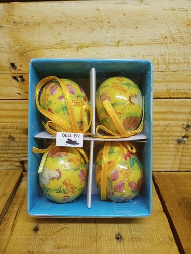 Vintage easter egg ornaments - egg,