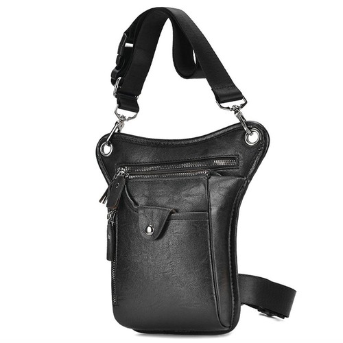 Vintage leather waist - leather, pack