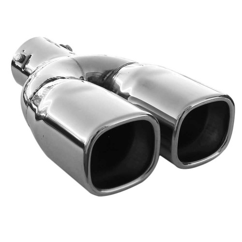 Twin exhaust tip - trim, pipe