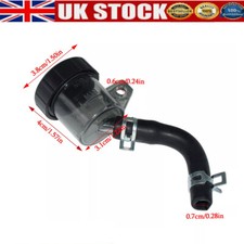 Motorcycle Brake Clutch Fluid Bottle Master Cylinder Oil Reservoir Tank Cup Set