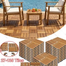 Interlocking Wooden Decking