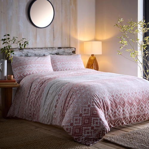 Terracotta duvet cover - duvet,