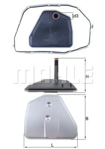Gearbox hydraulic filter