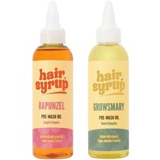 Hair Syrup Rapunzel Pre-Wash Oil & Grows-Mary Scalp Activating Pre-Wash Oil Twin