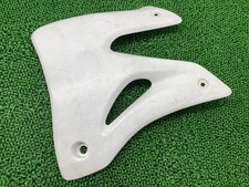 Used Honda CRM250AR left white shroud (KAE) MD32. Genuine Honda motorcycle p...