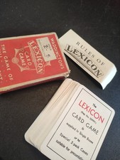 Waddingtons Lexicon Card Game