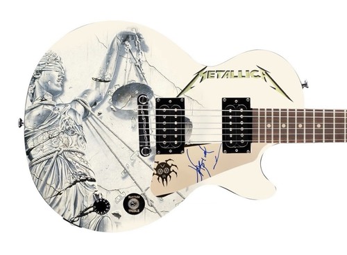 Jason newsted signed metallica - signed,