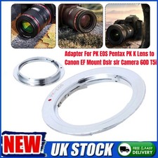 Adapter For PK-EOS Pentax PK K