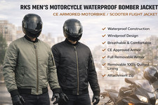 RKS Mens Motorcycle Motorbike