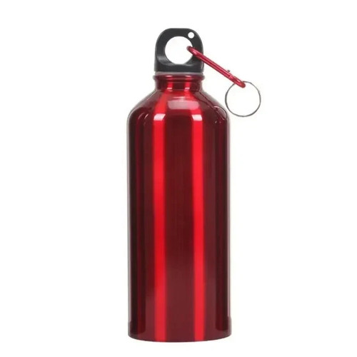 Aluminum sports water bottle - aluminum,