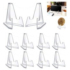 10/20/30pcs Card Stand Graded Cards Display Stand Coins Paper Clip Holder