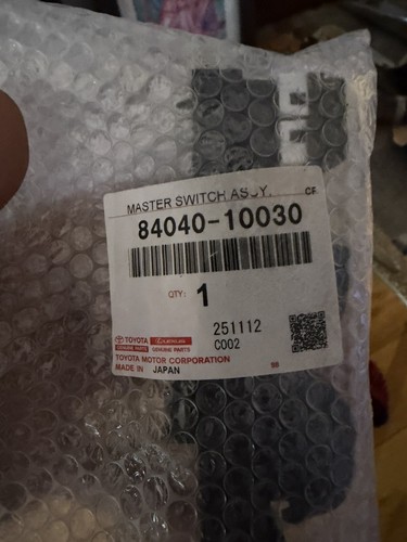 New genuine toyota - new,