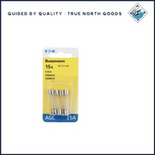 Fast Acting 15 Amp Glass Tube