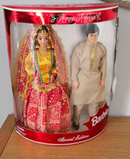 Rare Collectible Mattel Barbie & Ken SPECIAL EDITION Happy Holidays India