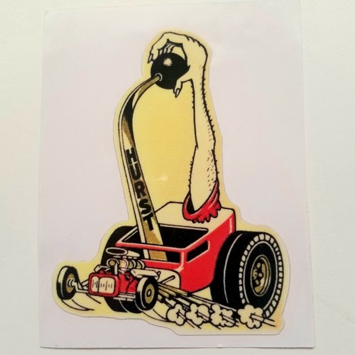 Hurst weirdo monster sticker