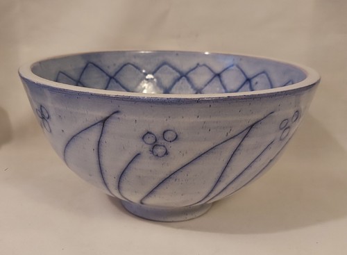 Norwegian pottery blue - norwegian,