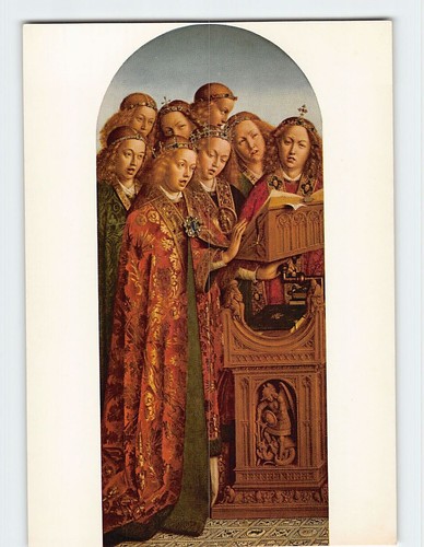 Postcard the singing angels - postcard, by