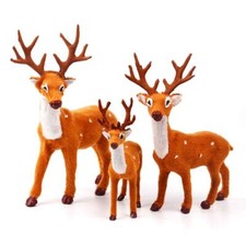 Reindeer Christmas Deer Xmas Elk Plush Simulation For Home Christmas Ornament