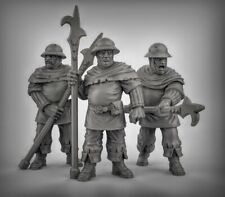 Guards with Poll Arms Resin 3D