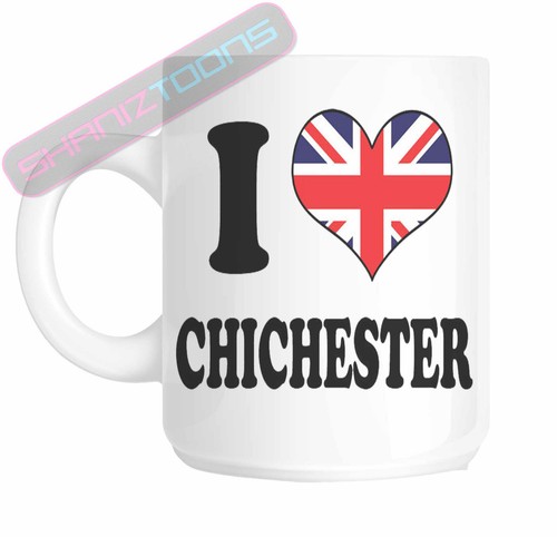 Love chichester gift mug - love,