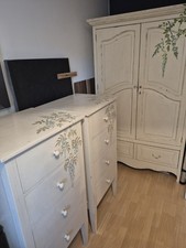 Laura Ashley Wardrobe Chest of Drawers 3 Drawers