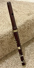Antique 19th Century Cocuswood Bb Military Band Flute – London Improved