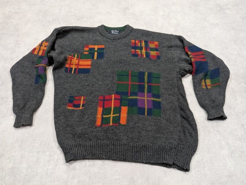 Vtg pure wool jumper mens - vtg,