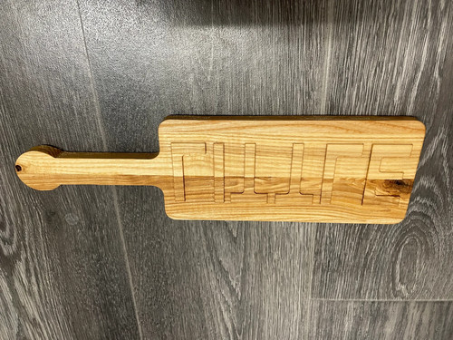 Birch wooden spanking - wooden, paddle