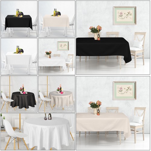 100 polyester table cloths - 100%,