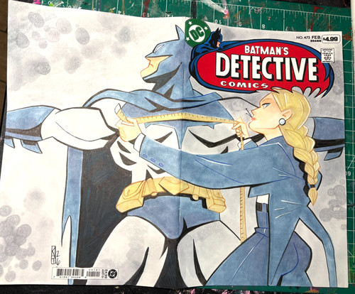 Original art comic book - original, sketch