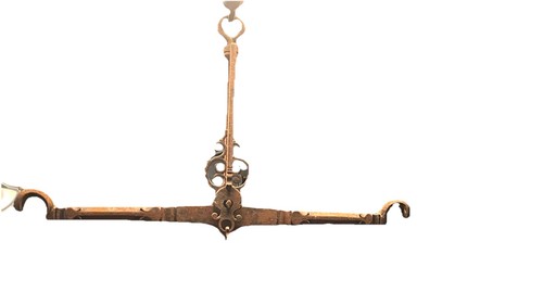 Hand forged antique balance - hand-forged,