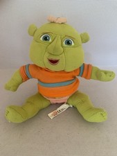Shrek The Third Baby Soft Toy Plush 9” Ogre Orange Hoody PMS 2006 Namco