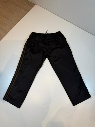 Adidas black track pants - black,