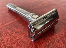 Vintage 1960s Gillette Slim Adjustable 1 -9 Safety Razor - Made In USA