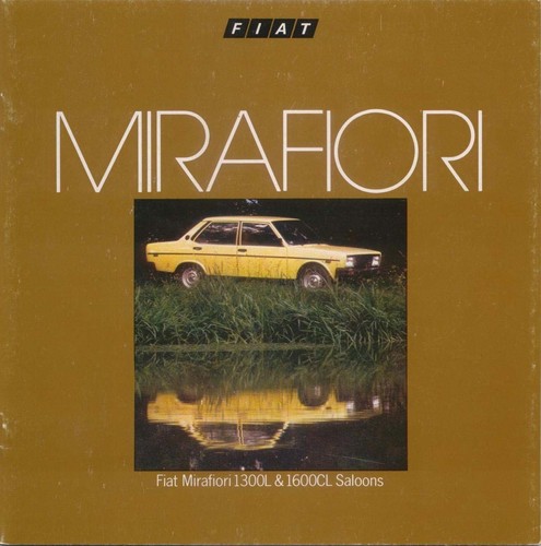 Fiat 131 mirafiori 1300 - fiat, l