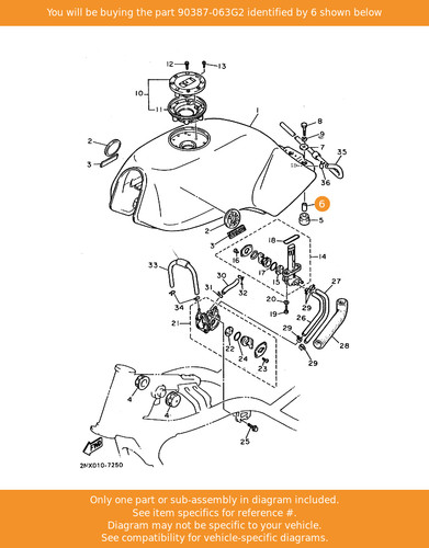 Yamaha collar 90387 - yamaha, collar,