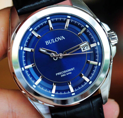 Bulova precisionist blue dial - blue,