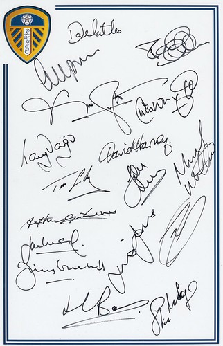 Signed custom 12x8 photo - signed,